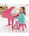 Παιδικό μουσικό όργανο Hape - Πιάνο, ροζ - 3t