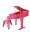 Παιδικό μουσικό όργανο Hape - Πιάνο, ροζ - 2t