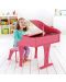 Παιδικό μουσικό όργανο Hape - Πιάνο, ροζ - 4t