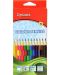 Χρωματιστά μολύβια Optima - 12 χρώματα - 1t