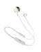 Ασύρματα ακουστικά JBL - T205BT, λευκά/χρυσαφί - 1t