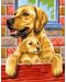 Δημιουργικό σετ ζωγραφικής KSG Crafts - Αριστούργημα, Τα σκυλιά - 1t