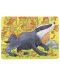 Ξύλινο παζλ Goki - Ζώα του δάσους, ποικιλία - 6t