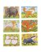 Ξύλινο παζλ Goki - Ζώα του δάσους, ποικιλία - 1t