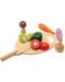 Σετ προϊόντων για κοπή Classic World - Λαχανικά για κοπή, από ξύλο - 1t