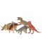 Σετ ειδώλια Toi Toys Animal World - Deluxe, Δεινόσαυροι, 5 τεμάχια - 1t