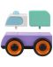  Ενεργό παιχνίδι Playgro + Learn  - Οχήματα, ανακατέψτε και ταιριάξτε - 4t