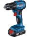 Δραπανοκατσάβιδο  Bosch - Professional GSR 185-LI, 18V, 2x2.0Ah Li-Ion - 2t