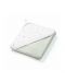 Πετσέτα  μπάνιου  Babyono Terry - κουκκίδες , 100 х 100 cm, λευκό και μέντα 142/11 - 1t