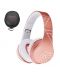 Ασύρματα ακουστικά PowerLocus - P2, ροζ/χρυσό - 5t