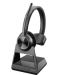 Ασύρματα ακουστικά με μικρόφωνο Poly - Savi 7310 Office, S7310-M CD, μαύρο - 1t