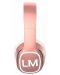 Ασύρματα ακουστικά PowerLocus - Louise&Mann Symphony,ροζ/λευκό - 2t