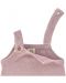 Βρεφική φόρμα Lassig - Cozy Knit Wear, 50-56 cm, 0-2 μηνών, ροζ - 3t