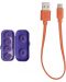 Ασύρματα ακουστικά JBL - Tune Flex Ghost Edition, TWS, ANC, Purple Ghost - 3t