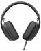 Ασύρματα ακουστικά με μικρόφωνο Logitech - Zone Vibe 100,μαύρο/γκρι - 5t