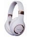 Ασύρματα ακουστικά PowerLocus - P4 Plus, άσπρα/ροζ - 1t