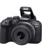 Φωτογραφική μηχανή Mirrorless Canon - EOS R10, RF-S 18-45 IS STM, Black - 3t