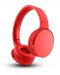 Ασύρματα ακουστικά με μικρόφωνο TNB - Shine 2, κόκκινα - 1t