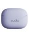 Ασύρματα ακουστικά Sudio - A1 Pro, TWS, ANC, μωβ - 2t