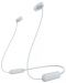Ασύρματα ακουστικά με μικρόφωνο Sony - WI-C100, άσπρα - 1t