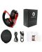 Ασύρματα ακουστικά PowerLocus - P3, μαύρα/κόκκινα - 4t