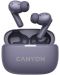 Ασύρματα ακουστικά Canyon - CNS-TWS10, ANC, μωβ - 1t