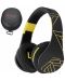 Ασύρματα ακουστικά PowerLocus - P2, μαύρα/κίτρινα - 5t