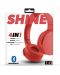 Ασύρματα ακουστικά με μικρόφωνο TNB - Shine 2, κόκκινα - 5t