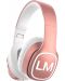Ασύρματα ακουστικά PowerLocus - Louise&Mann Symphony,ροζ/λευκό - 1t