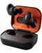 Ασύρματα ακουστικά  Skullcandy - Grind Fuel, TWS, μαύρα/πορτοκαλί - 1t
