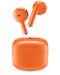 Ασύρματα ακουστικά Cellularline - Music Sound Swag, TWS, πορτοκαλί - 1t
