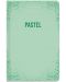 Σημειωματάριο Lastva Pastel - А6, 96 φ,πράσινο - 1t