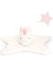 Παιχνίδι αγκαλιάς μωρού Keel Toys Keeleco - Μονόκερος με μαντήλι - 2t