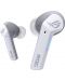Ασύρματα ακουστικά ASUS - ROG Cetra True Wireless, ANC,λευκό/γκρι - 4t
