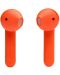 Ασύρματα ακουστικά με μικρόφωνο JBL - T225 Ghost, TWS, πορτοκαλί - 3t