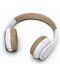 Ακουστικά HAMA "Touch" Bluetooth  On-Ear, Μικρόφωνο, λευκό/καφέ, πλήκτρα αφής - 3t