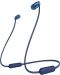 Ασύρματα ακουστικά με μικρόφωνο Sony - WI-C310, μπλε - 1t