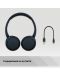 Ασύρματα ακουστικά με μικρόφωνο Sony - WH-CH520,μαύρο - 11t