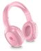 Ασύρματα ακουστικά με μικρόφωνο Cellularline - Music Sound Basic, ροζ - 1t
