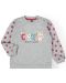 Βρεφική μπλούζα με απλικέ  Divonette - Γκρι μελανζέ, για κορίτσι, 12-18 μηνών - 1t