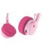 Ασύρματα ακουστικά με μικρόφωνο Defunc - Mondo Freestyle, ροζ - 4t
