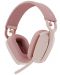 Ασύρματα ακουστικά με μικρόφωνο  Logitech - Zone Vibe 100,ροζ - 1t