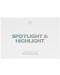 BH Cosmetics  Παλέτα highlighter Spotlight & Highlight,, 6 χρώματα - 2t