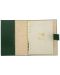 Επαγγελματικό σημειωματάριο Lemax Novaskin - А4, πράσινο, με κρίκους και μηχανισμό - 2t