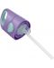 Παγούρι με καλαμάκι  b.box - Tritan, Lilac pop, 600 ml - 5t