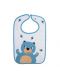 Σαλιάρα με κουμπιά  Canpol - Cute Animals,μπλε - 1t
