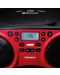 CD player Lenco - SCD-501RD, κόκκινο/μαύρο - 5t