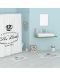 Βούρτσα τουαλέτας  Inter Ceramic - Elizabeth, 12.2 x 40 cm, λευκό - 2t