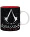 Κούπα ABYstyle Games - Assassin's Creed - Crest black & red - 1t