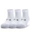 Κάλτσες Under Armour - Low Cut, 3 ζευγάρια, λευκές  - 1t